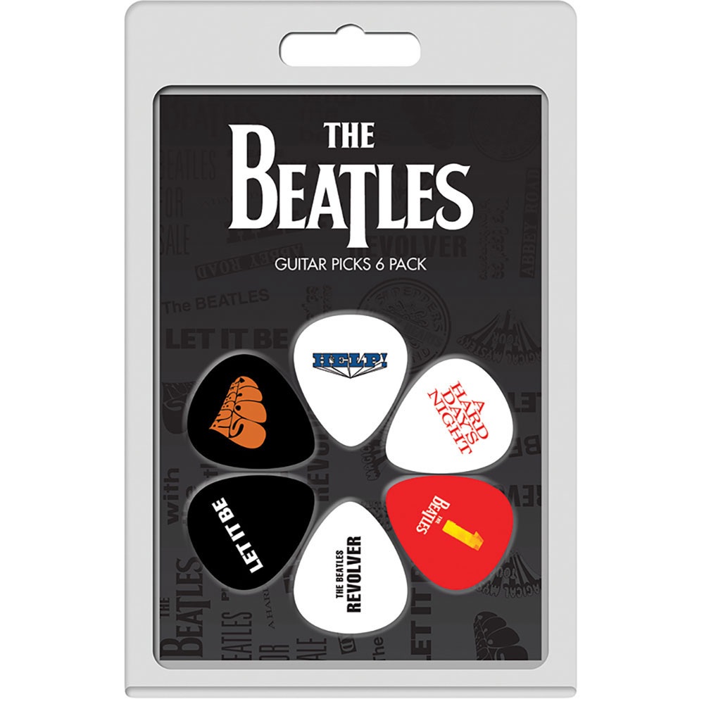 The Beatles - Album Covers 2 6Pack Plectrum - Multicolours